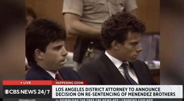 LA DA Announces Resentencing Recommendation For Menendez Brothers Menendez Brothers